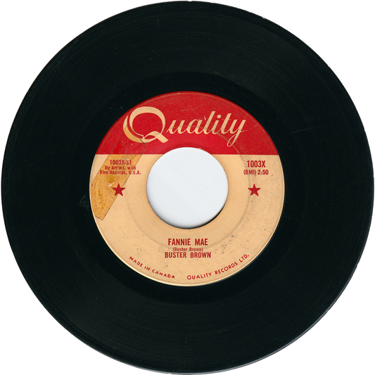 Buster Brown - Fannie Mae / Lost In A Dream [Canada]