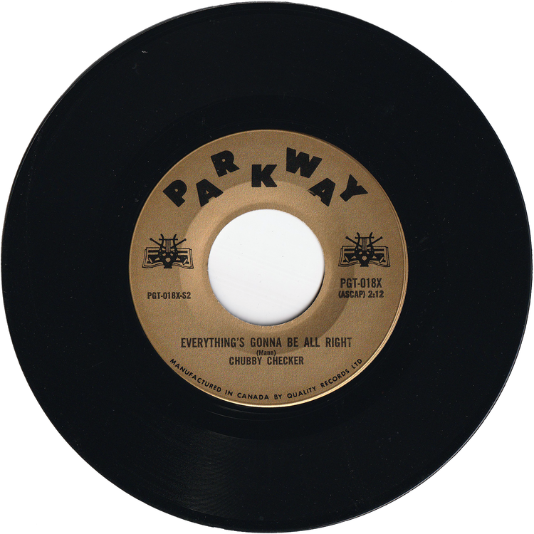 Chubby Checker - Let's Twist Again / Everything's Gonna' Be All Right [Canada]