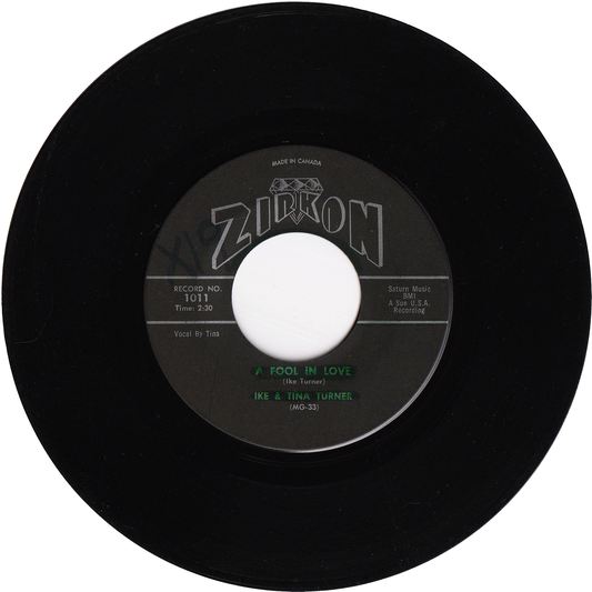 Ike & Tina Turner - A Fool In Love / The Way You Love Me [Canada]