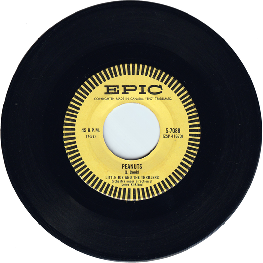 Little Joe & The Thrillers - Peanuts / Lilly Lou [Canada]