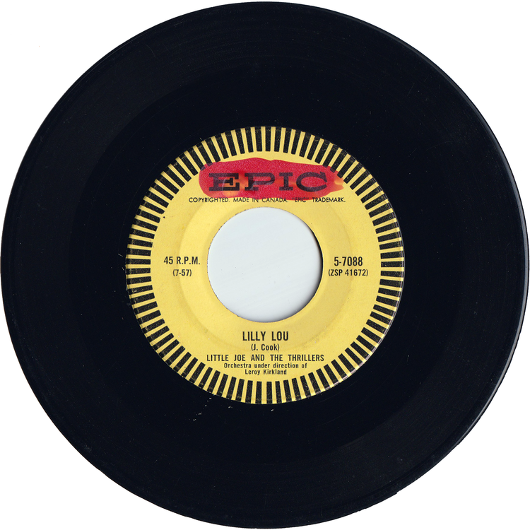Little Joe & The Thrillers - Peanuts / Lilly Lou [Canada]