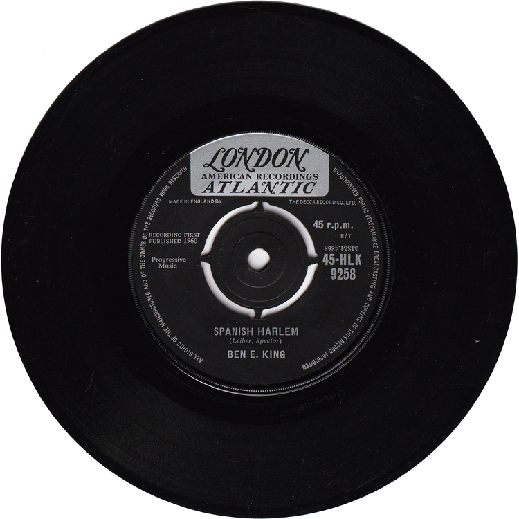 Ben E. King - Spanish Harlem / First Taste Of Love [UK]
