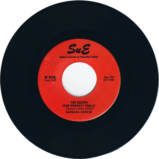 Barbara George - The Recipe (For Perfect Fools) / Try Again [Canada]