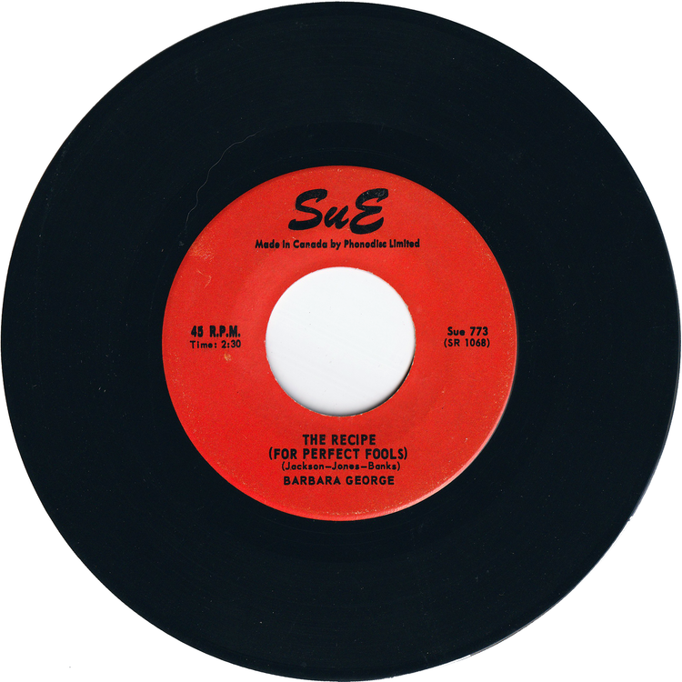 Barbara George - The Recipe (For Perfect Fools) / Try Again [Canada]