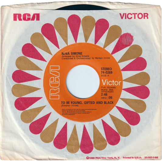 Nina Simone - To Be Young, Gifted & Black / Save Me [Canada]
