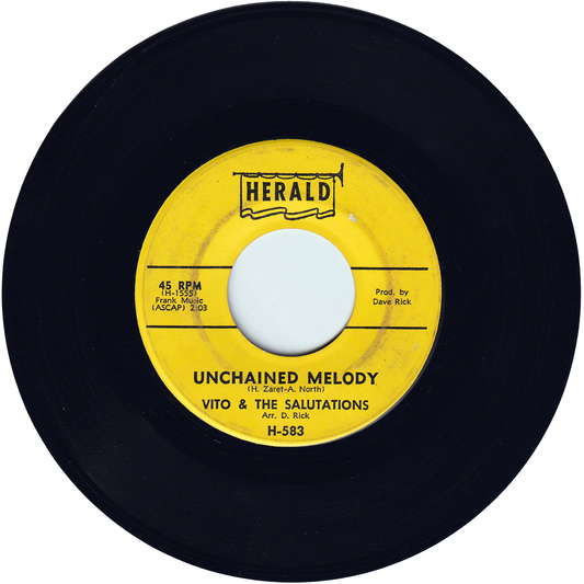 Vito & The Salutations - Unchained Melody / Hey, Hey, Baby