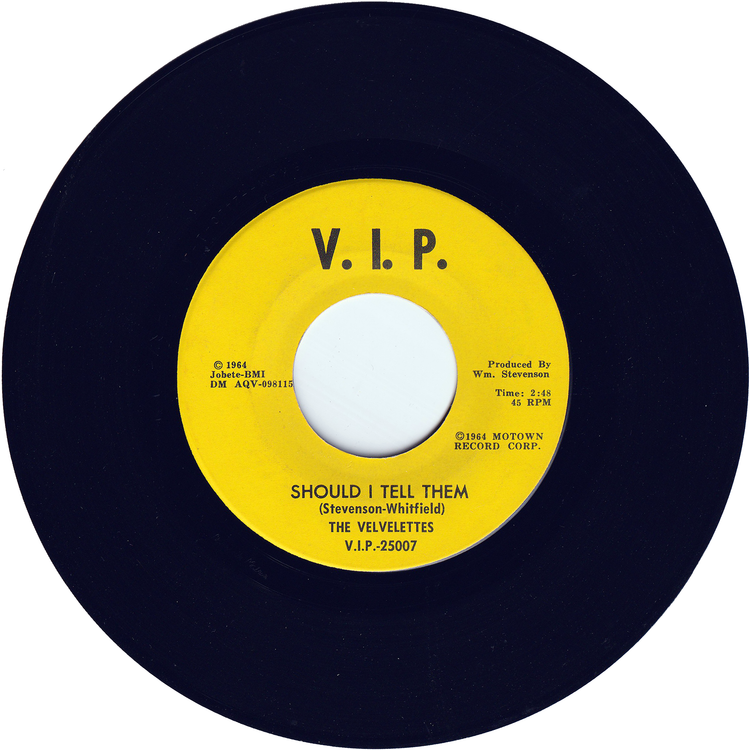 The Velvelettes - Needle In A Haystack / Should I Tell Them [ARP Pressing]
