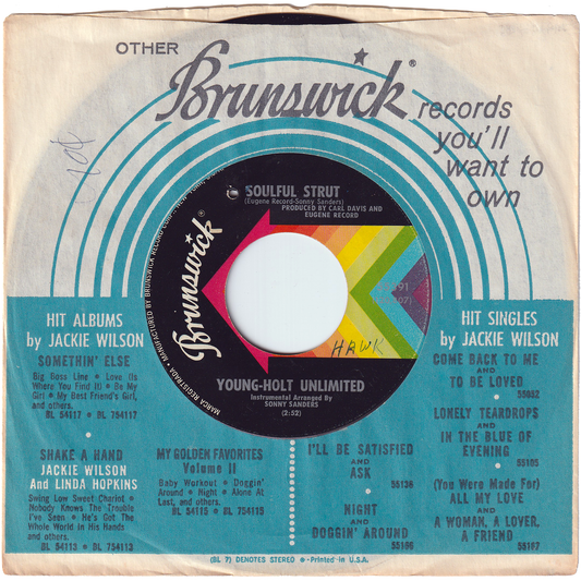 Young Holt Unlimited - Soulful Strut / Country Slicker Joe
