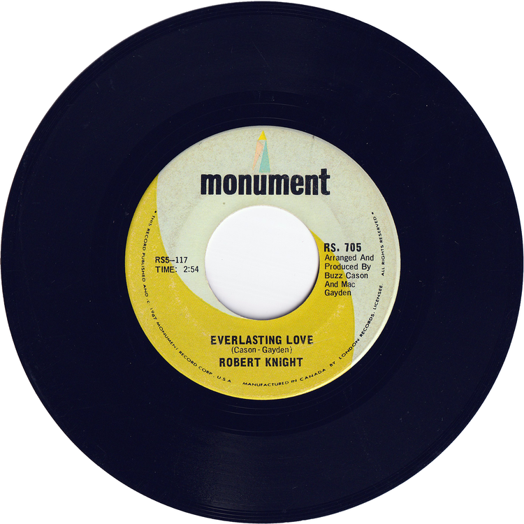 Robert Knight - Everlasting Love / Somebody's Baby [Canada]