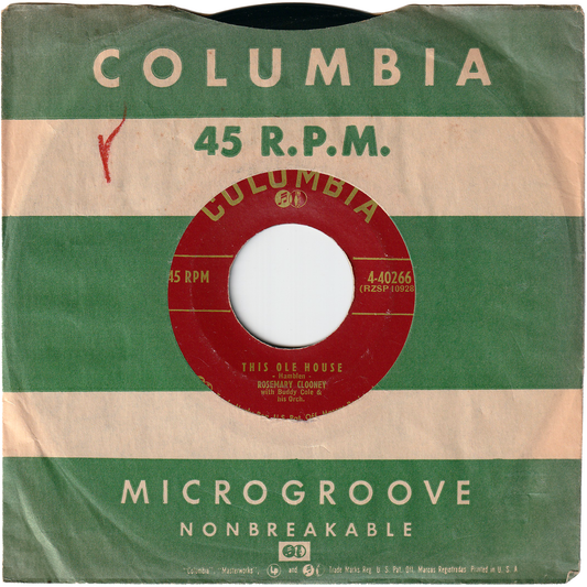 Rosemary Clooney - This Ole House / Hey There
