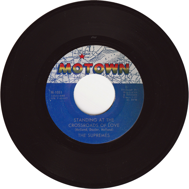 The Supremes - When The Lovelight Starts Shining Through His Eyes / Standing At The Crossroads Of Love [Rockaway Pressing]
