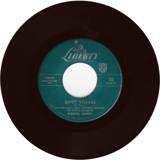 Martin Denny - Quiet Village / Llama Serenade [Hollywood Pressing]