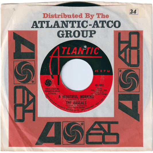 The Rascals - A Beautiful Morning / Rainy Day [Monarch Pressing]