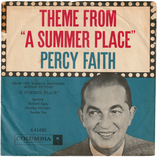 Percy Faith - The Theme From A Summer Place / Go-Go-Po-Go (w/PS)