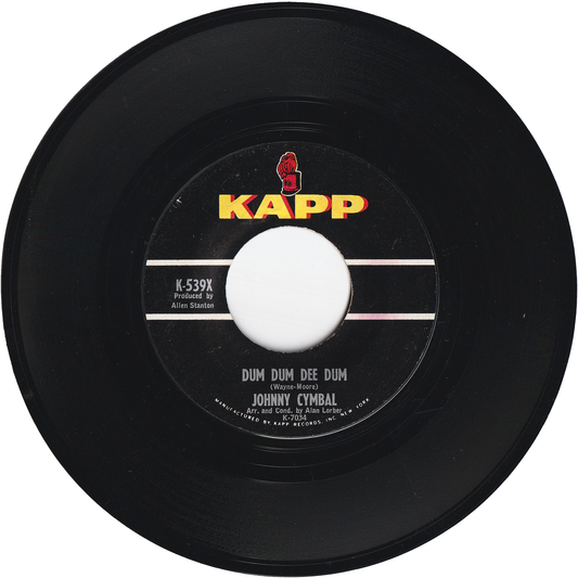 Johnny Cymbal - Dum Dum Dee Dum / (Surfin' At) Tia Juana