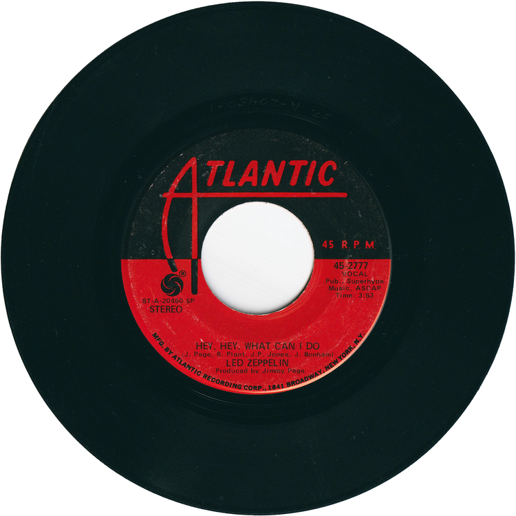 Led Zeppelin - Immigrant Song / Hey, Hey, What Can I Do [Stereo, Specialty Pressing]