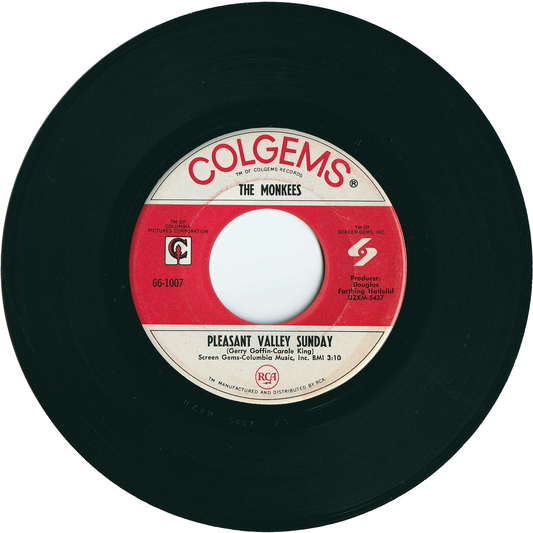 The Monkees - Pleasant Valley Sunday / Words