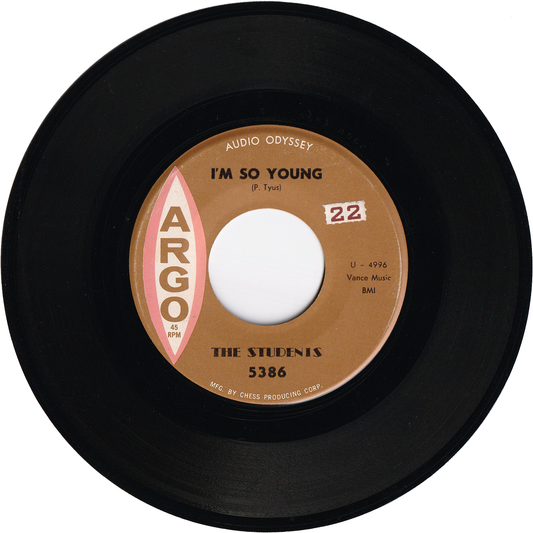 The Students - I'm So Young / Everyday Of The Week [ARGO label]