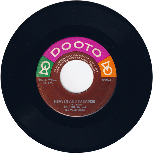 Don Julian & The Meadowlarks - Heaven & Paradise / Embarrassing Moments [Re-Issue]