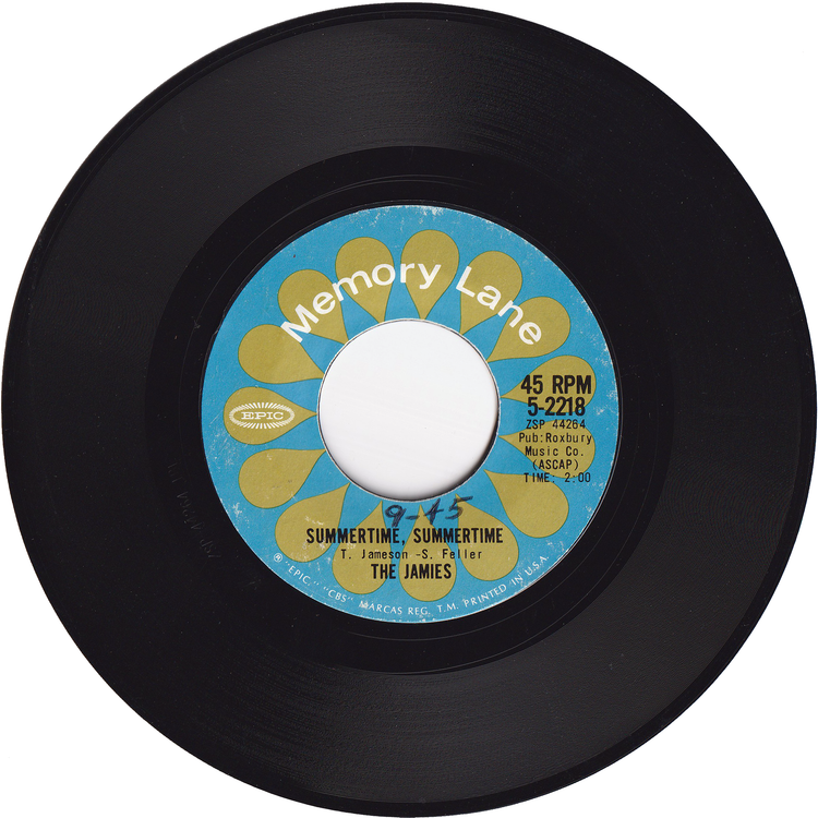 The Jamies - Summertime, Summertime / Searching For You [Re-Issue]