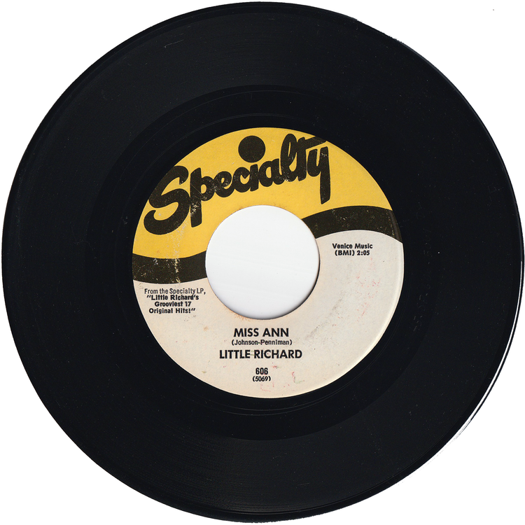 Little Richard - Jenny, Jenny / Miss Ann [Re-Issue]
