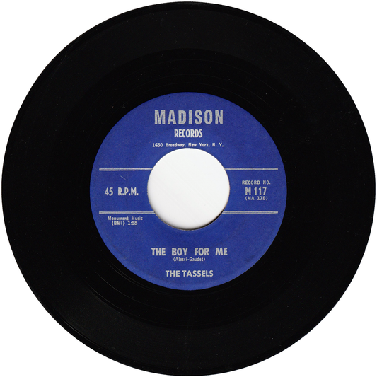 The Tassels - The Boy For Me / To A Soldier Boy