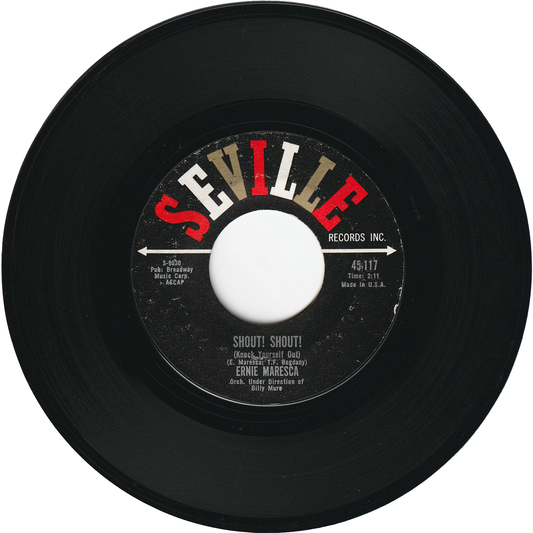Ernie Maresca - Shout! Shout! (Knock Yourself Out) / Crying Like A Baby Over You