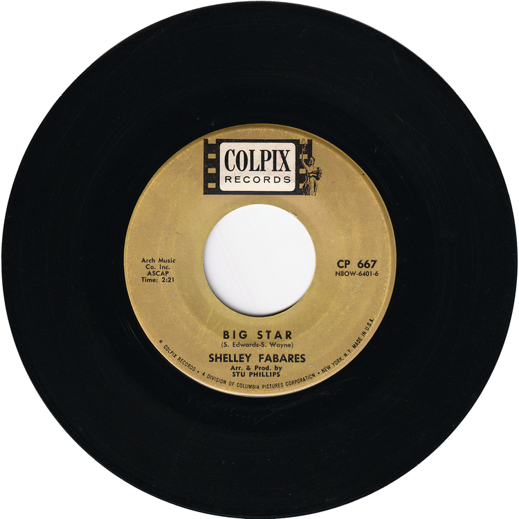 Shelley Fabares - Telephone (Won't You Ring) / Big Star