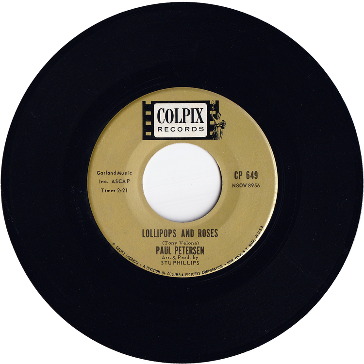 Paul Petersen - Lollipops & Roses / Please Mr. Sun