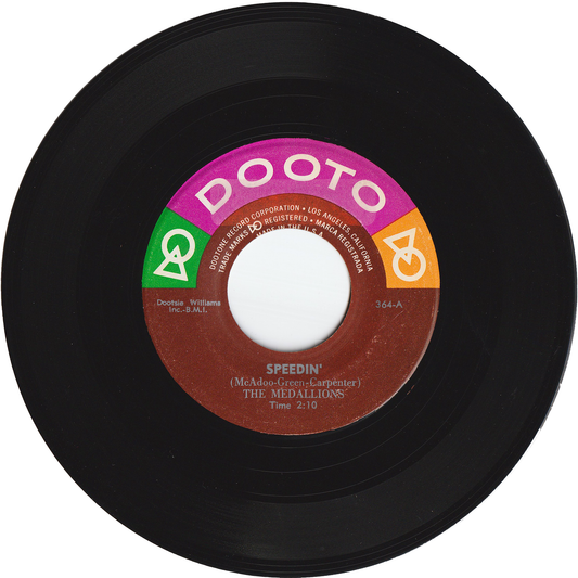 The Medallions - Speedin' / Edna [60's Re-Issue]