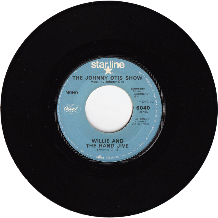 The Johnny Otis Show - Willie & The Hand Jive / Willie Did The Cha Cha [Re-Issue]