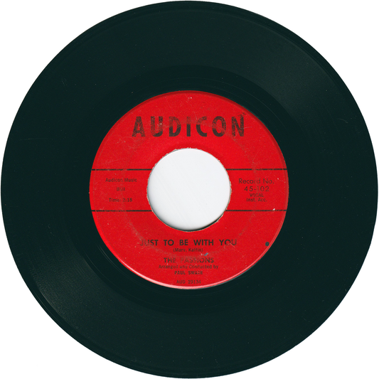 The Passions - Just To Be With You / Oh Melancholy Me [Vinyl, 1st.press]
