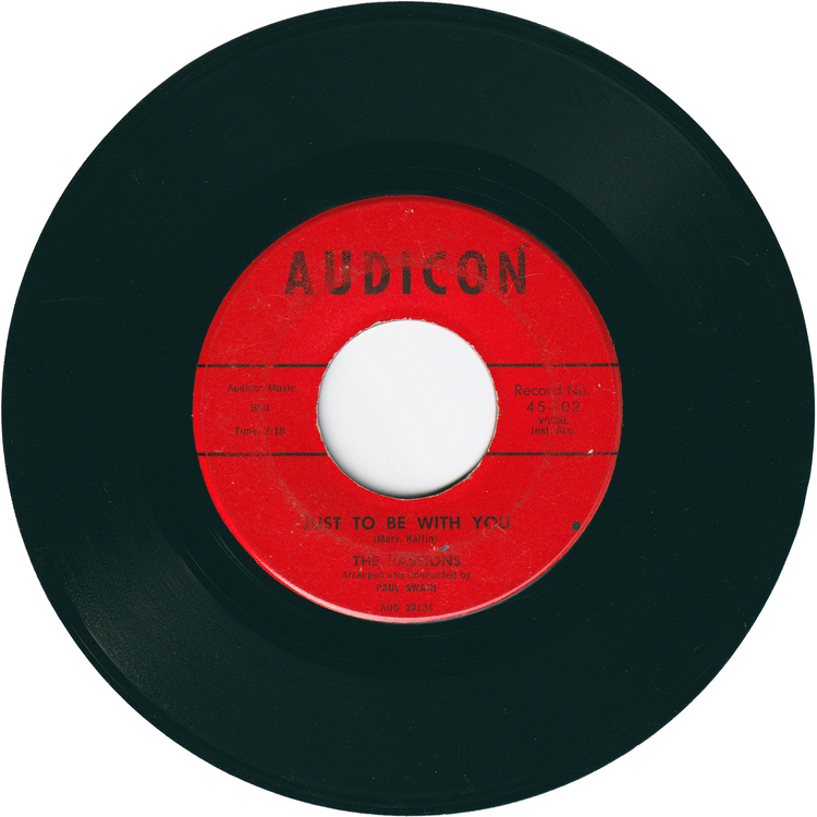 The Passions - Just To Be With You / Oh Melancholy Me [Vinyl, 1st.press]