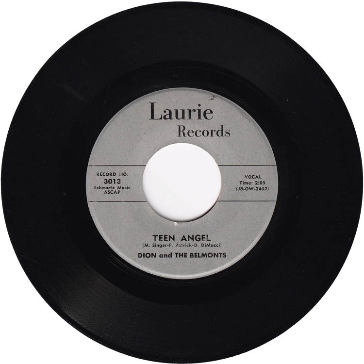 Dion & The Belmonts - I Wonder Why / Teen Angel [1st.press, Vinyl]