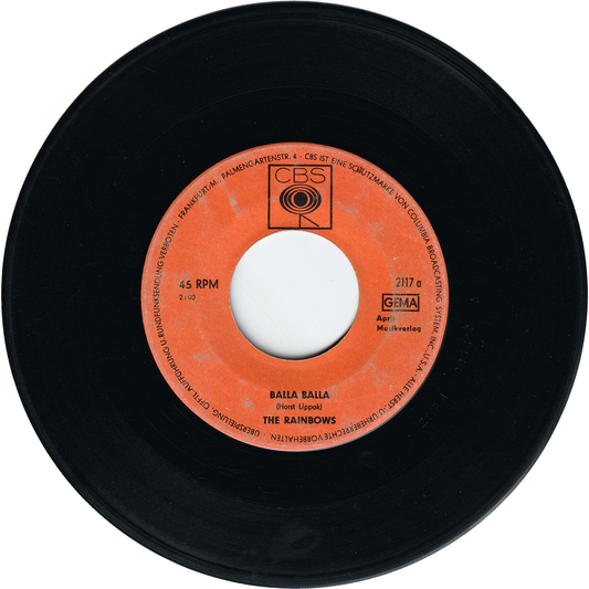 The Rainbows - Balla Balla / Ju Ju Hand [German]