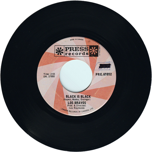 Los Bravos - Black Is Black / I Want A Name [Canada]