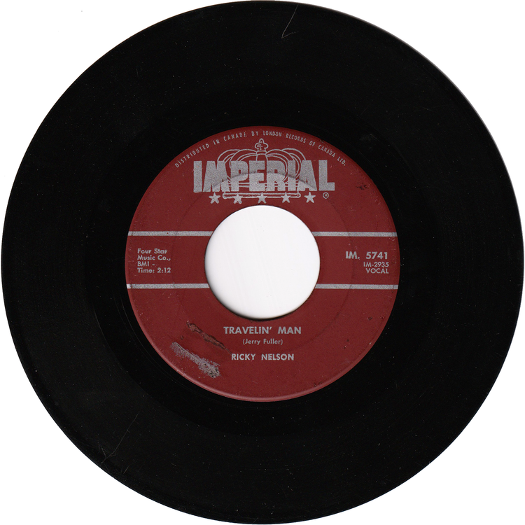 Ricky Nelson - Hello Mary Lou / Travelin' Man [Canada]
