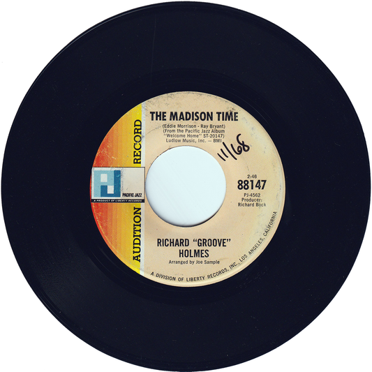 Richard "Groove" Holmes - The Madison Time / The Odd Couple