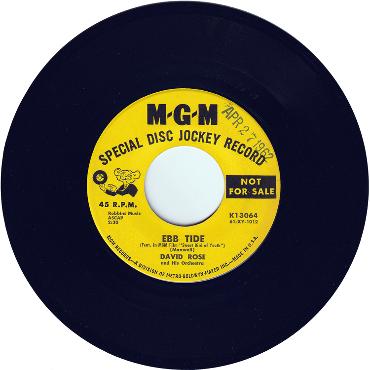 David Rose - The Stripper / Ebb Tide [Promo]