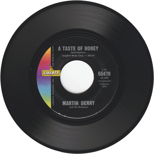 Martin Denny - A Taste Of Honey / The Brighter Side [Monarch Pressing]