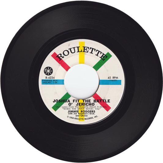 Jimmie Rodgers - Joshua Fit The Battle O' Jericho / Just A Closer Walk With Thee