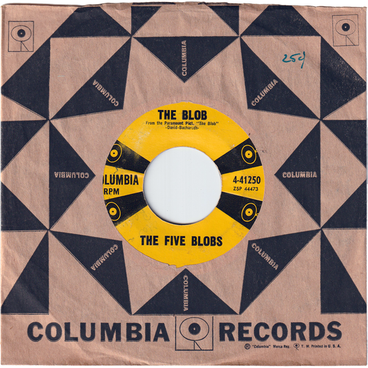 The Five Blobs - The Blob / Saturday Night In Tiajuana