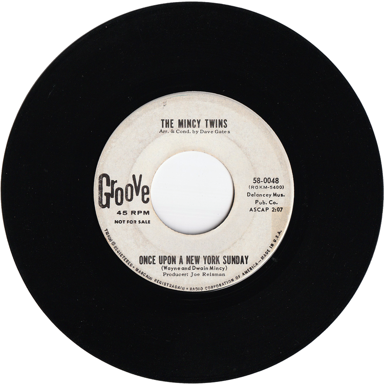 The Mincy Twins - Schoold Girl / Once Upon A New York Sunday [Promo]