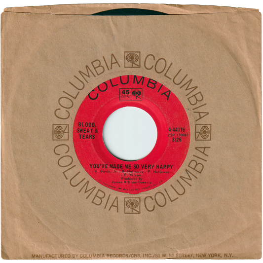 Blood, Sweat & Tears - You've Made Me So Very Happy / Blues - Part.2 [Vinyl]