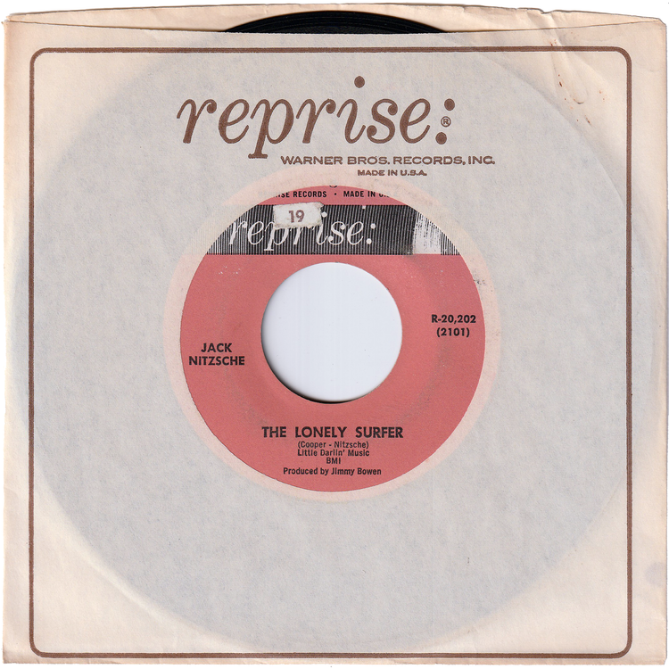 Jack Nitzsche - The Lonely Surfer / Song For A Summer Night [Monarch Pressing]