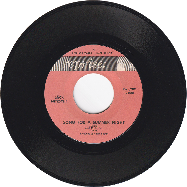 Jack Nitzsche - The Lonely Surfer / Song For A Summer Night [Monarch Pressing]