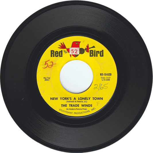The Trade Winds - New York's A Lonely Town / Club Seventeen