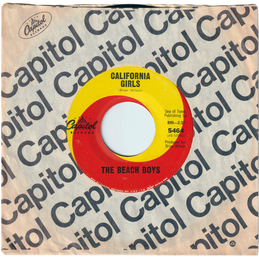 The Beach Boys - California Girls / Let Him Run Wild [Los Angeles Pressing]