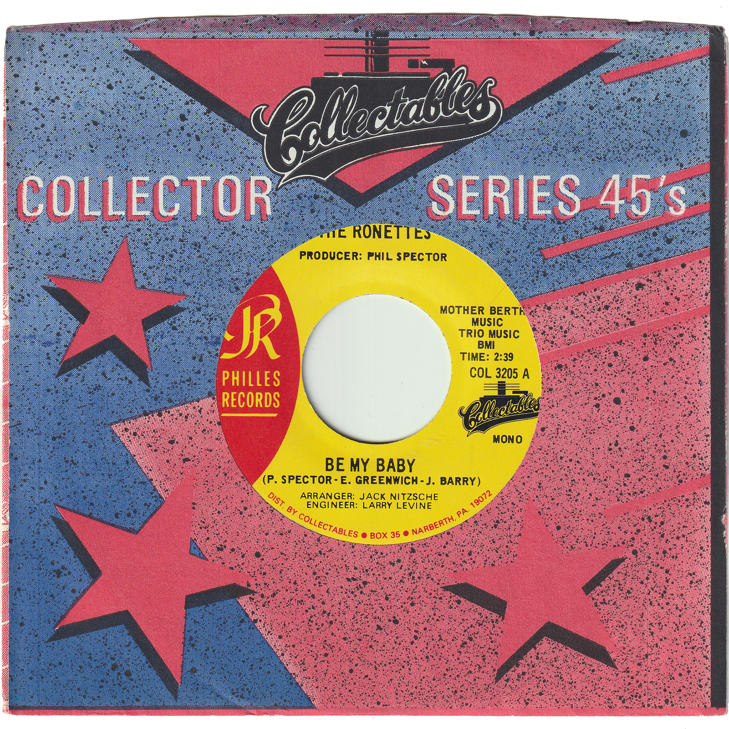 3【希少B面違い/青ラベル】ロネッツ/RONETTES『BE MY BABY』 3【希少B 3【希少B面違い/青ラベル】ロネッツ/RONETTES『BE MY BABY』 3【希少B