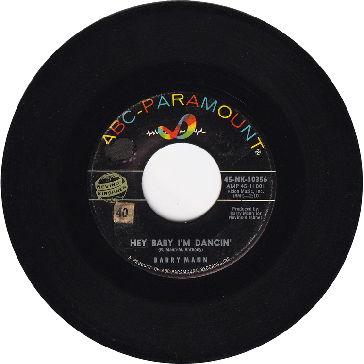 Barry Mann - Hey Baby I'm Dancin' / Like I Don't Love You